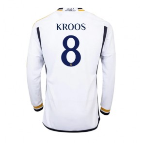 Maillot de foot Real Madrid Toni Kroos #8 Domicile 2023-24 Manche Longue